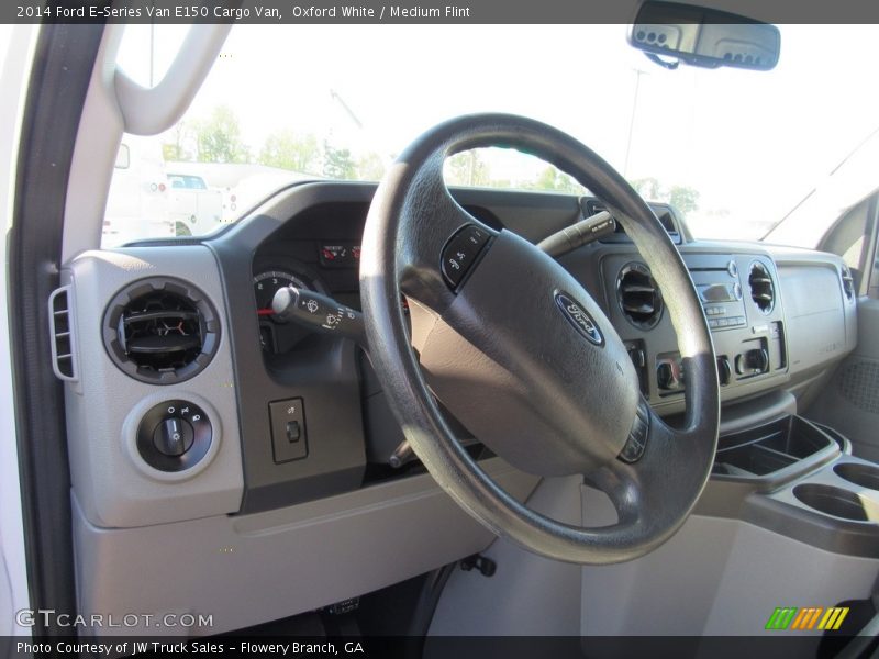 Oxford White / Medium Flint 2014 Ford E-Series Van E150 Cargo Van