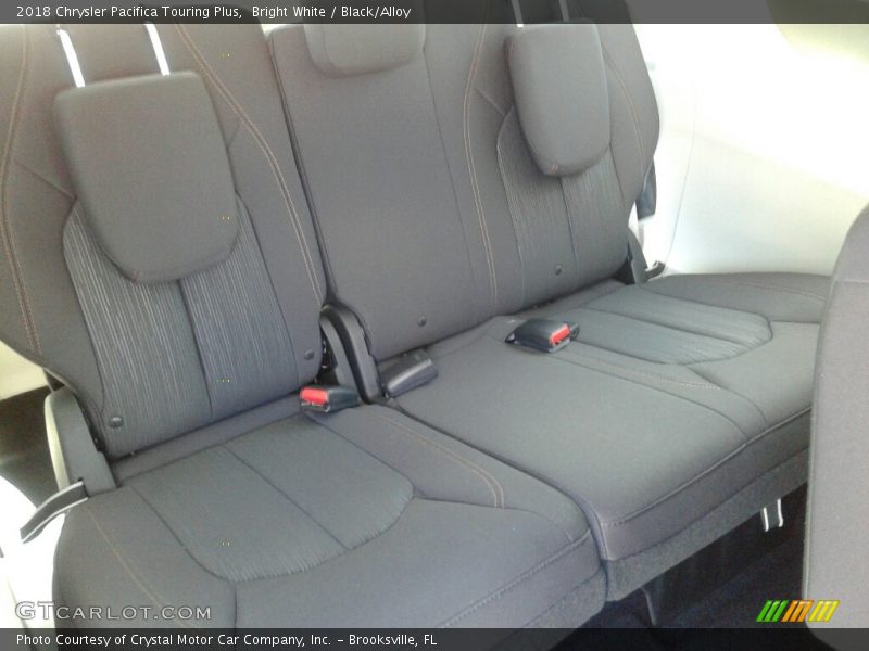Bright White / Black/Alloy 2018 Chrysler Pacifica Touring Plus