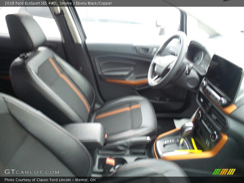 Smoke / Ebony Black/Copper 2018 Ford EcoSport SES 4WD