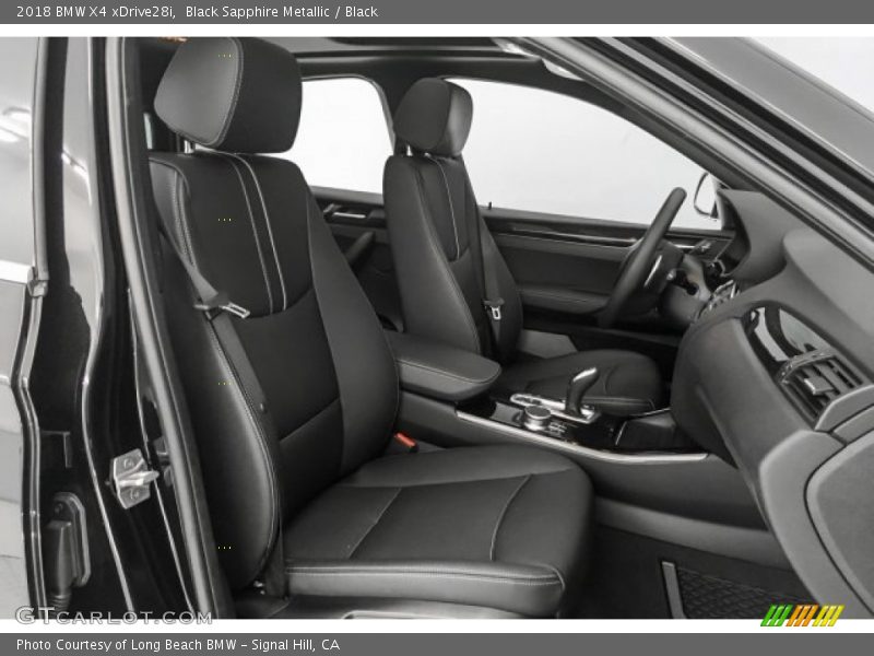Black Sapphire Metallic / Black 2018 BMW X4 xDrive28i