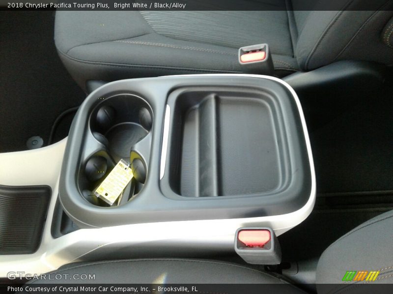 Bright White / Black/Alloy 2018 Chrysler Pacifica Touring Plus