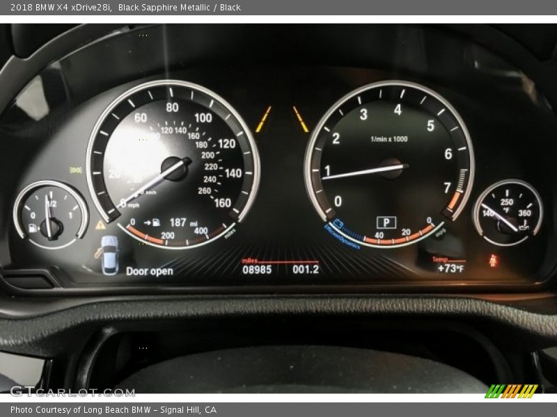  2018 X4 xDrive28i xDrive28i Gauges