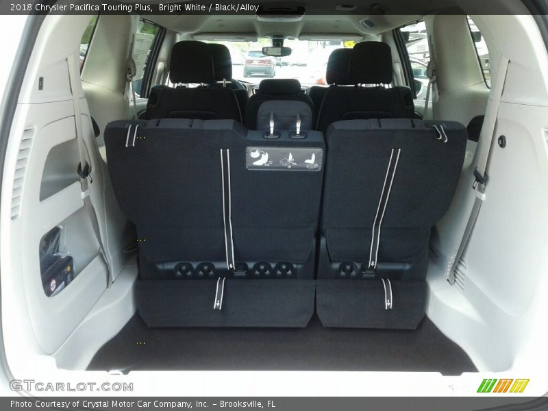 Bright White / Black/Alloy 2018 Chrysler Pacifica Touring Plus