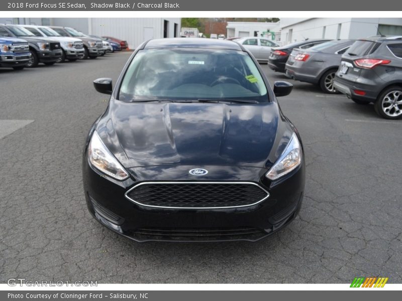 Shadow Black / Charcoal Black 2018 Ford Focus SE Sedan