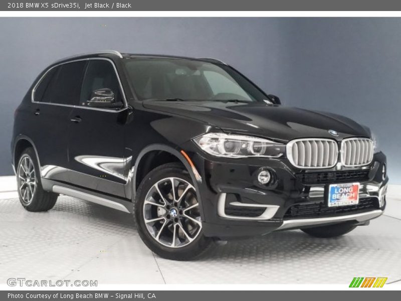 Jet Black / Black 2018 BMW X5 sDrive35i