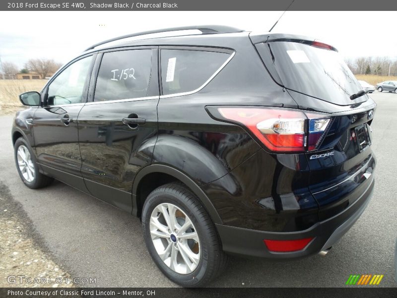 Shadow Black / Charcoal Black 2018 Ford Escape SE 4WD