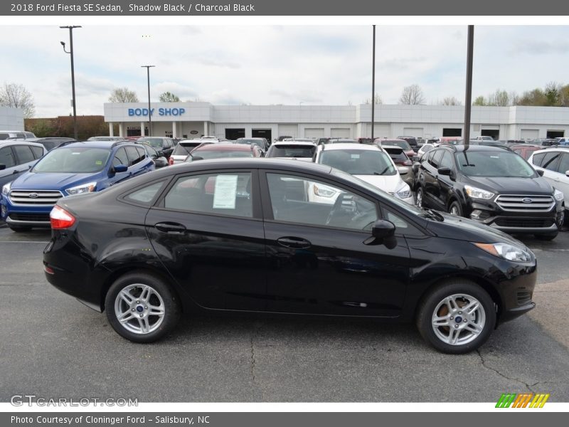Shadow Black / Charcoal Black 2018 Ford Fiesta SE Sedan