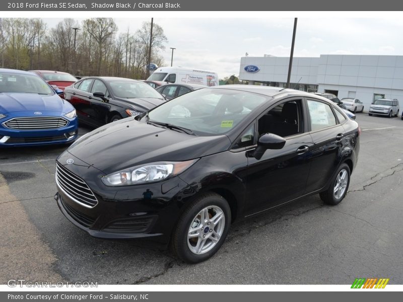 Shadow Black / Charcoal Black 2018 Ford Fiesta SE Sedan