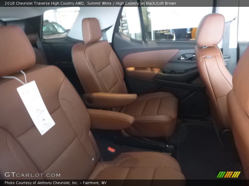 Summit White / High Country Jet Black/Loft Brown 2018 Chevrolet Traverse High Country AWD