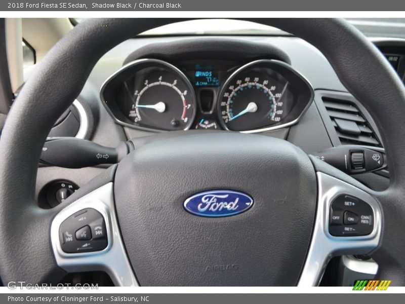 Shadow Black / Charcoal Black 2018 Ford Fiesta SE Sedan
