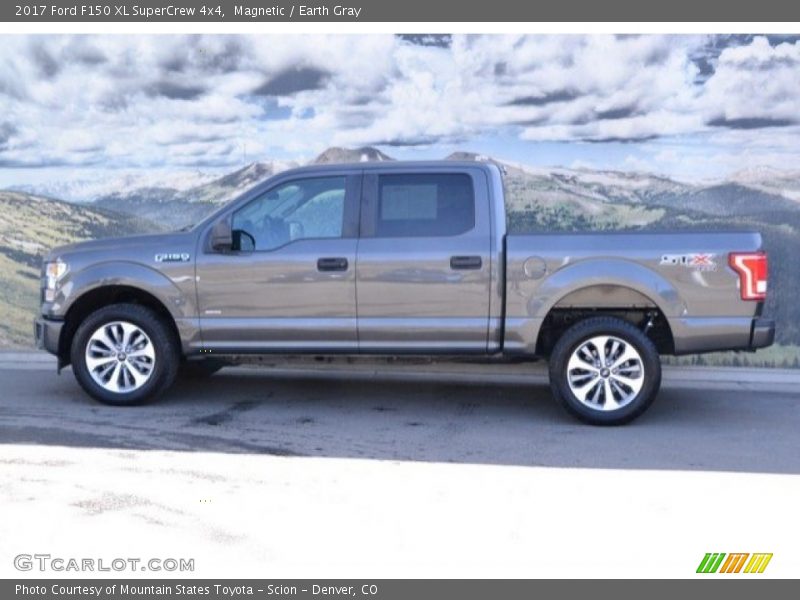 Magnetic / Earth Gray 2017 Ford F150 XL SuperCrew 4x4