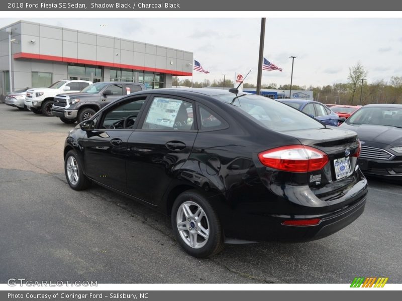 Shadow Black / Charcoal Black 2018 Ford Fiesta SE Sedan