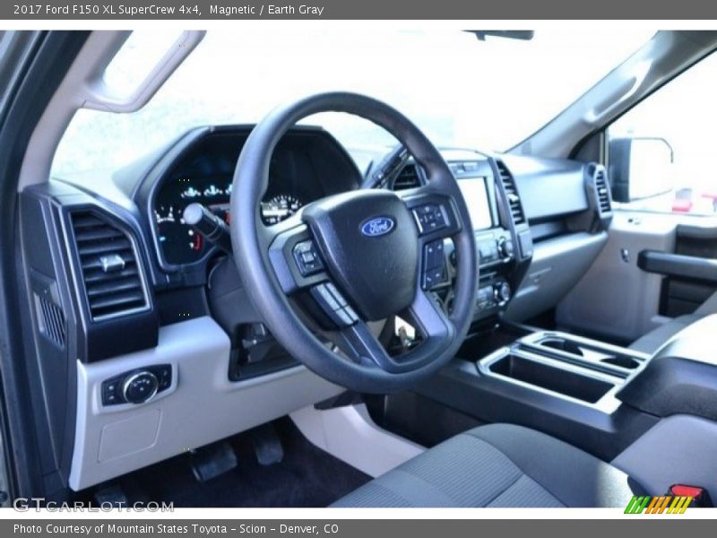 Magnetic / Earth Gray 2017 Ford F150 XL SuperCrew 4x4