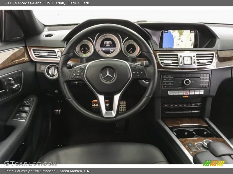 Black / Black 2016 Mercedes-Benz E 350 Sedan
