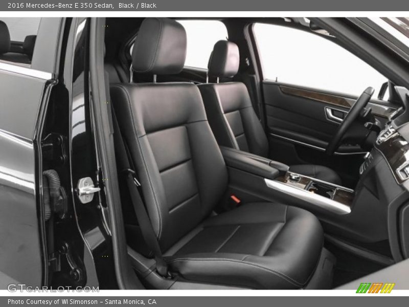 Black / Black 2016 Mercedes-Benz E 350 Sedan