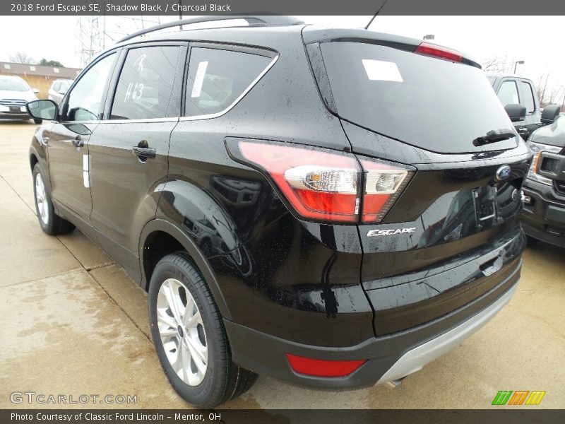Shadow Black / Charcoal Black 2018 Ford Escape SE