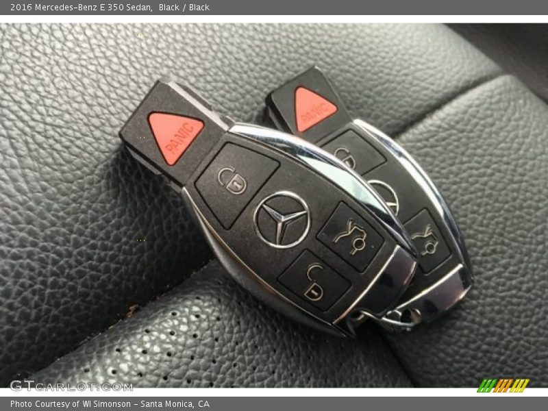 Black / Black 2016 Mercedes-Benz E 350 Sedan