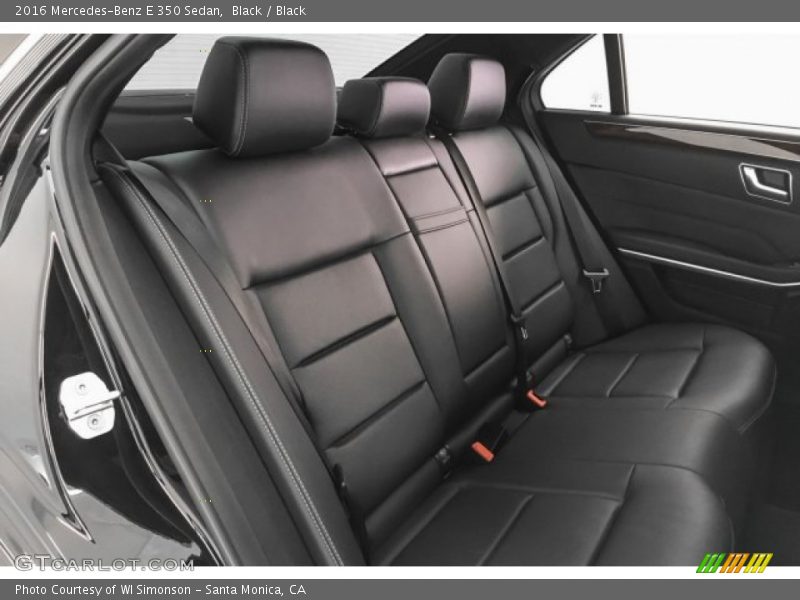 Black / Black 2016 Mercedes-Benz E 350 Sedan