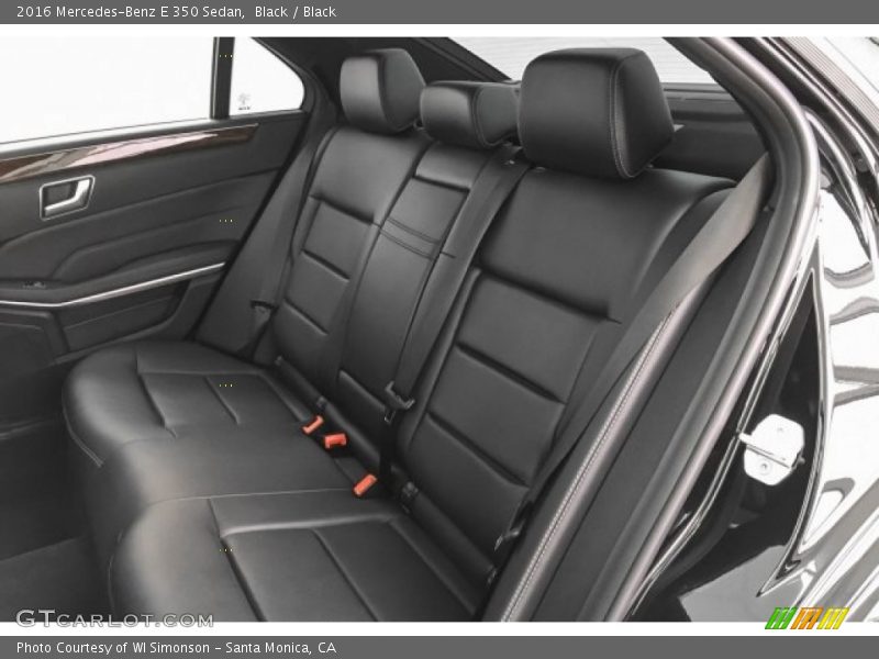 Black / Black 2016 Mercedes-Benz E 350 Sedan