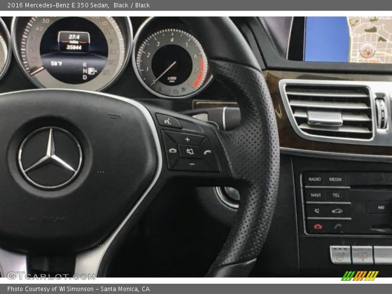 Black / Black 2016 Mercedes-Benz E 350 Sedan