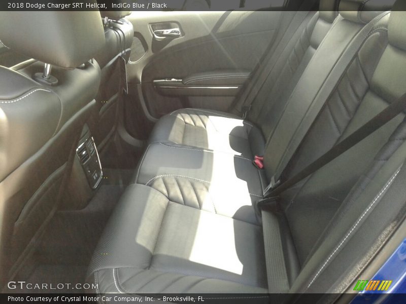 IndiGo Blue / Black 2018 Dodge Charger SRT Hellcat