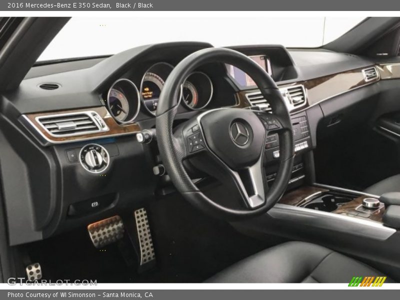 Black / Black 2016 Mercedes-Benz E 350 Sedan