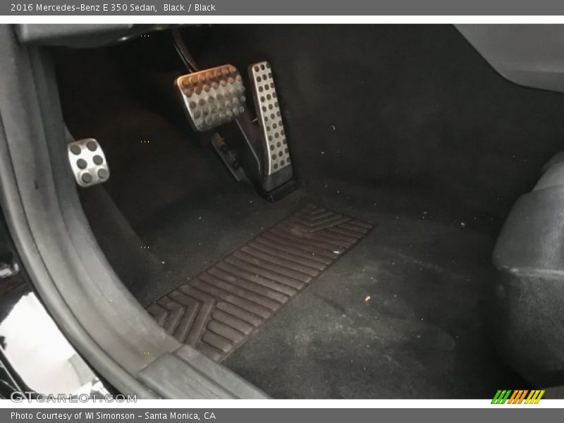 Black / Black 2016 Mercedes-Benz E 350 Sedan
