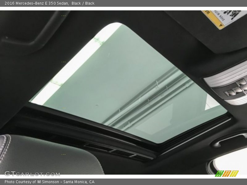 Black / Black 2016 Mercedes-Benz E 350 Sedan