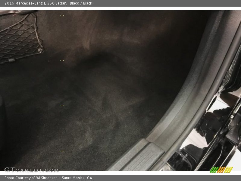 Black / Black 2016 Mercedes-Benz E 350 Sedan