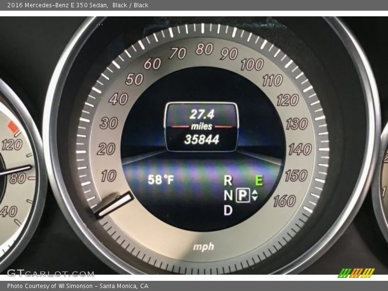Black / Black 2016 Mercedes-Benz E 350 Sedan
