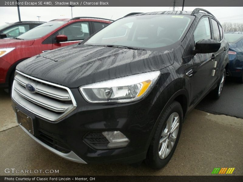 Shadow Black / Charcoal Black 2018 Ford Escape SE 4WD