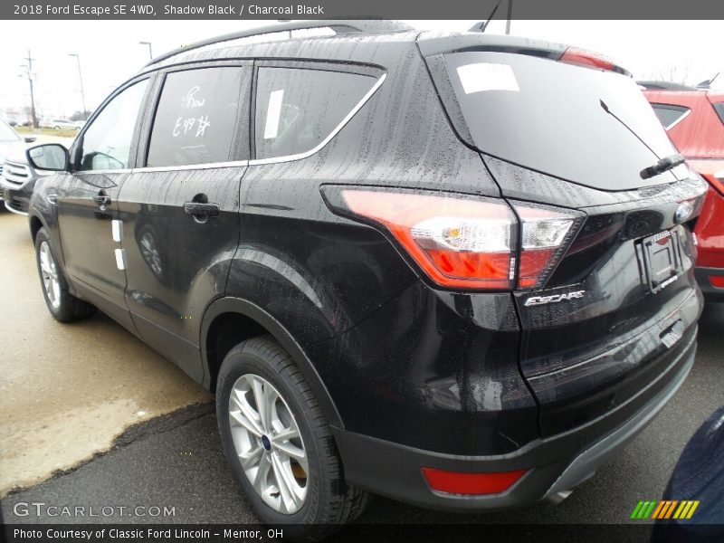 Shadow Black / Charcoal Black 2018 Ford Escape SE 4WD