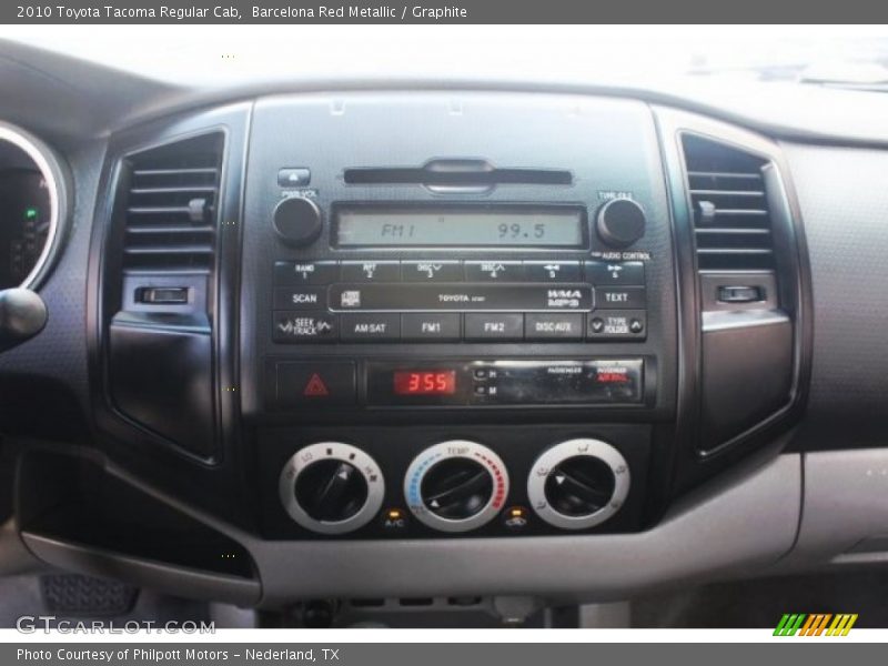Barcelona Red Metallic / Graphite 2010 Toyota Tacoma Regular Cab