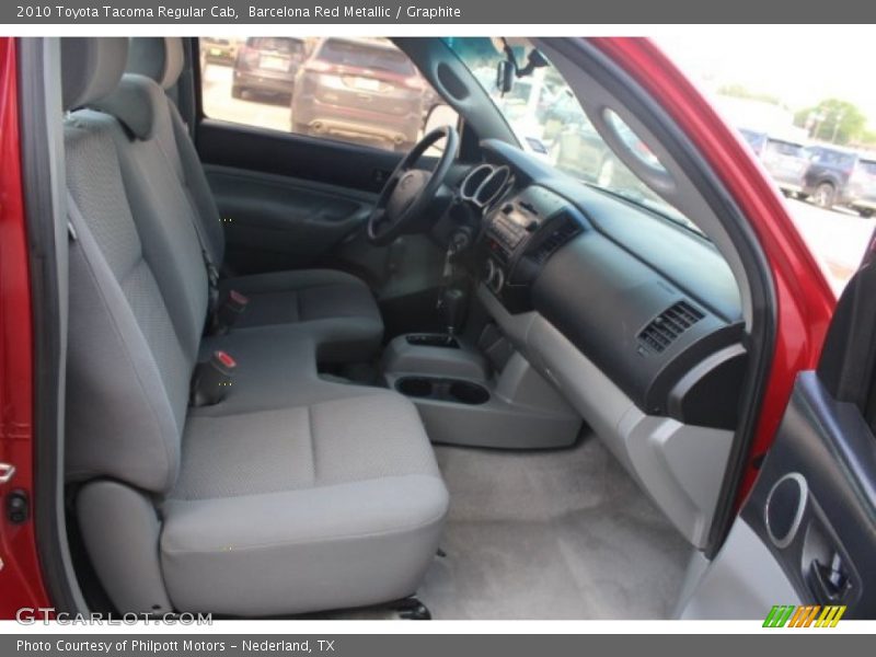 Barcelona Red Metallic / Graphite 2010 Toyota Tacoma Regular Cab