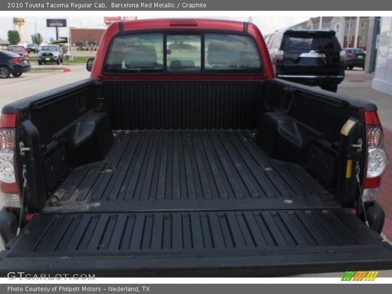 Barcelona Red Metallic / Graphite 2010 Toyota Tacoma Regular Cab