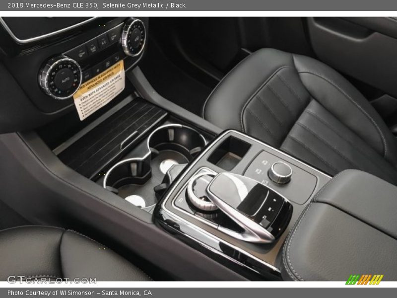 Selenite Grey Metallic / Black 2018 Mercedes-Benz GLE 350