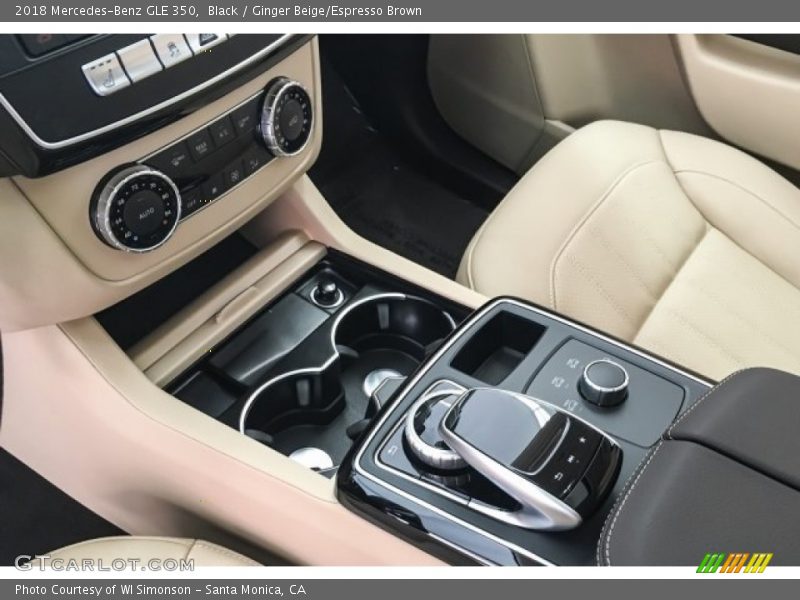 Black / Ginger Beige/Espresso Brown 2018 Mercedes-Benz GLE 350