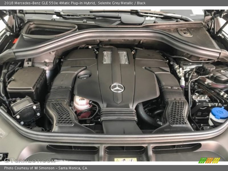 Selenite Grey Metallic / Black 2018 Mercedes-Benz GLE 550e 4Matic Plug-In Hybrid