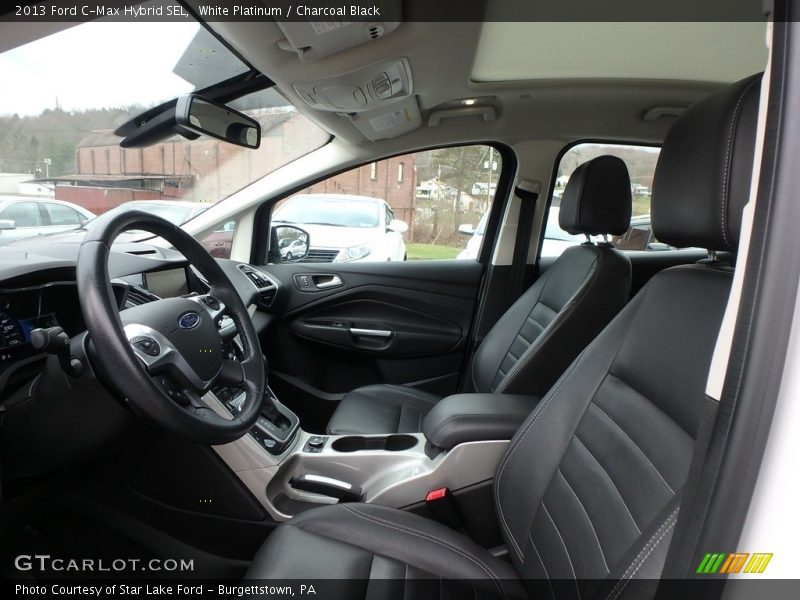 White Platinum / Charcoal Black 2013 Ford C-Max Hybrid SEL