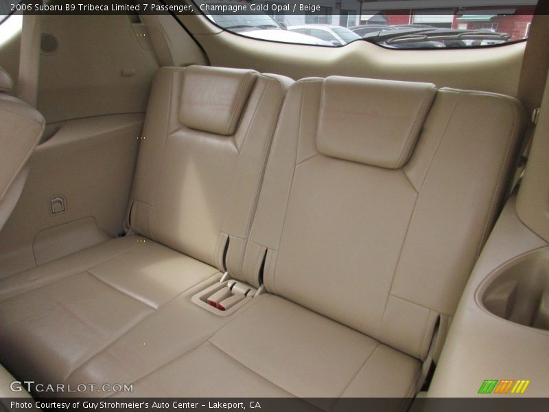 Champagne Gold Opal / Beige 2006 Subaru B9 Tribeca Limited 7 Passenger