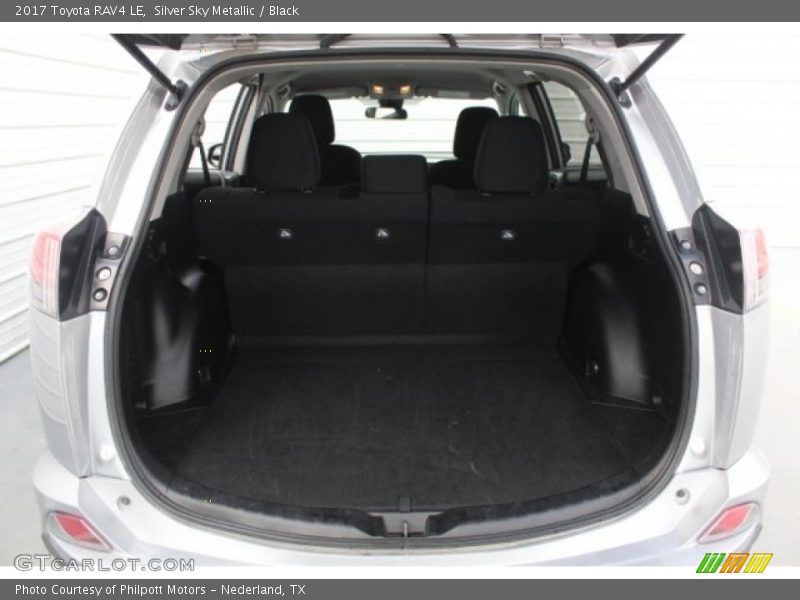 Silver Sky Metallic / Black 2017 Toyota RAV4 LE