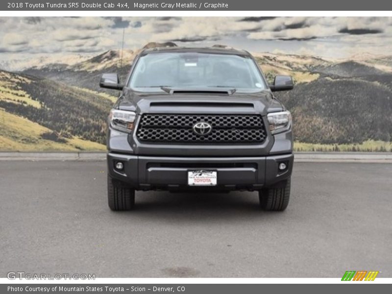Magnetic Gray Metallic / Graphite 2018 Toyota Tundra SR5 Double Cab 4x4