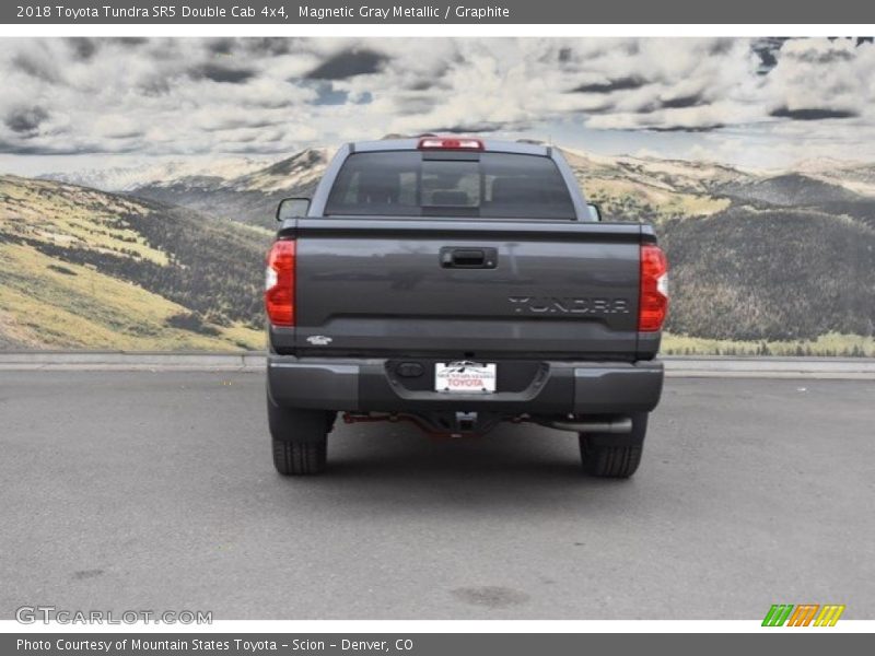 Magnetic Gray Metallic / Graphite 2018 Toyota Tundra SR5 Double Cab 4x4