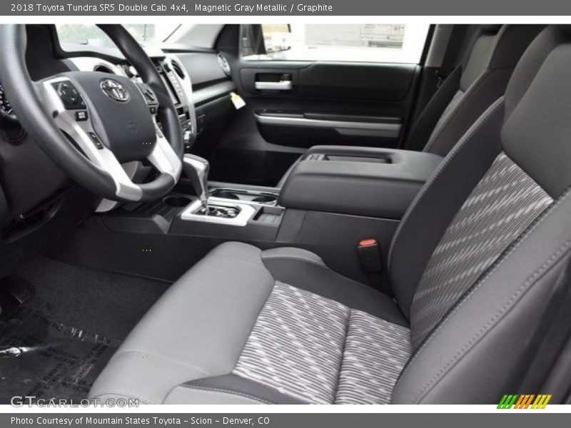 Magnetic Gray Metallic / Graphite 2018 Toyota Tundra SR5 Double Cab 4x4