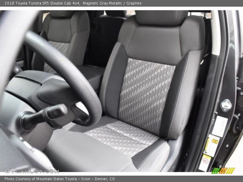 Magnetic Gray Metallic / Graphite 2018 Toyota Tundra SR5 Double Cab 4x4