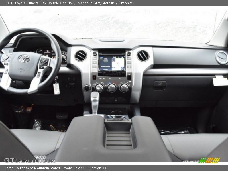 Magnetic Gray Metallic / Graphite 2018 Toyota Tundra SR5 Double Cab 4x4