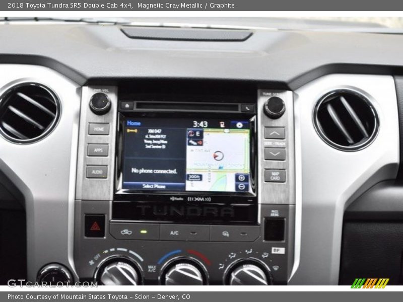 Magnetic Gray Metallic / Graphite 2018 Toyota Tundra SR5 Double Cab 4x4