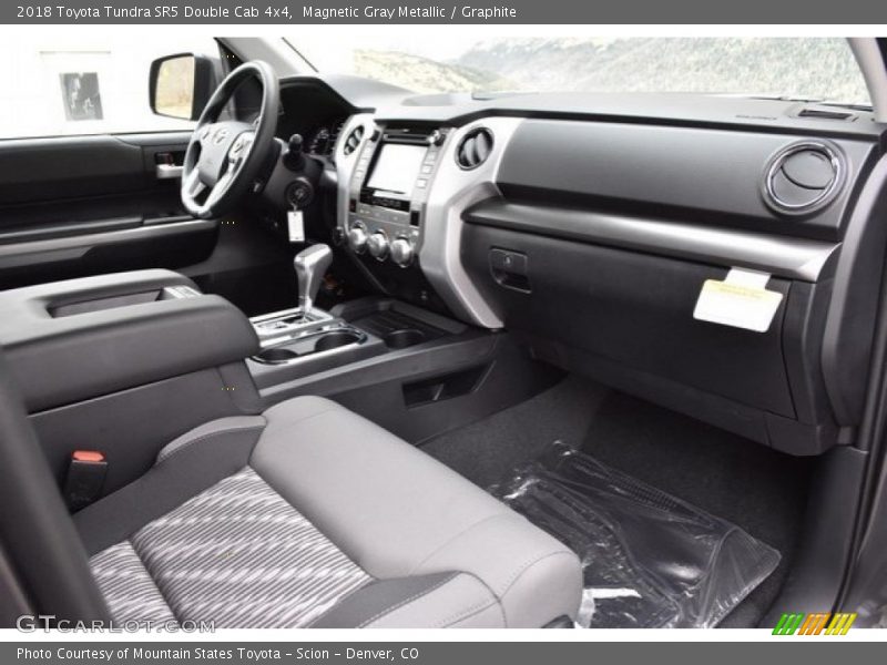Magnetic Gray Metallic / Graphite 2018 Toyota Tundra SR5 Double Cab 4x4