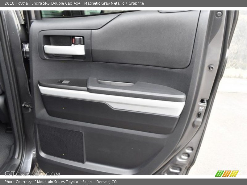 Magnetic Gray Metallic / Graphite 2018 Toyota Tundra SR5 Double Cab 4x4