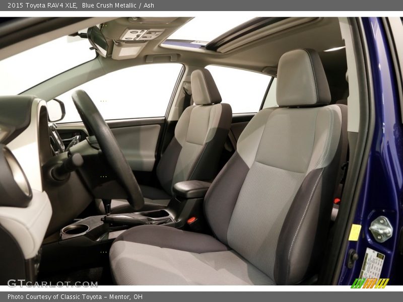 Blue Crush Metallic / Ash 2015 Toyota RAV4 XLE